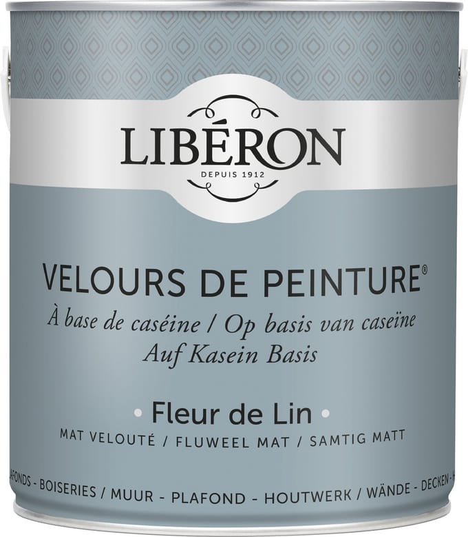 Liberon Velours De Peinture Muurverf - Mat - Fleur De Lin - 0,5l