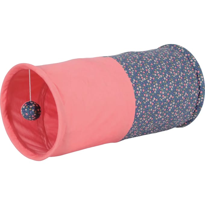Bloemen speeltunnel voor katten Zolux Ethicat