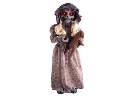 Pop met draaiend hoofd 95cm animatronic