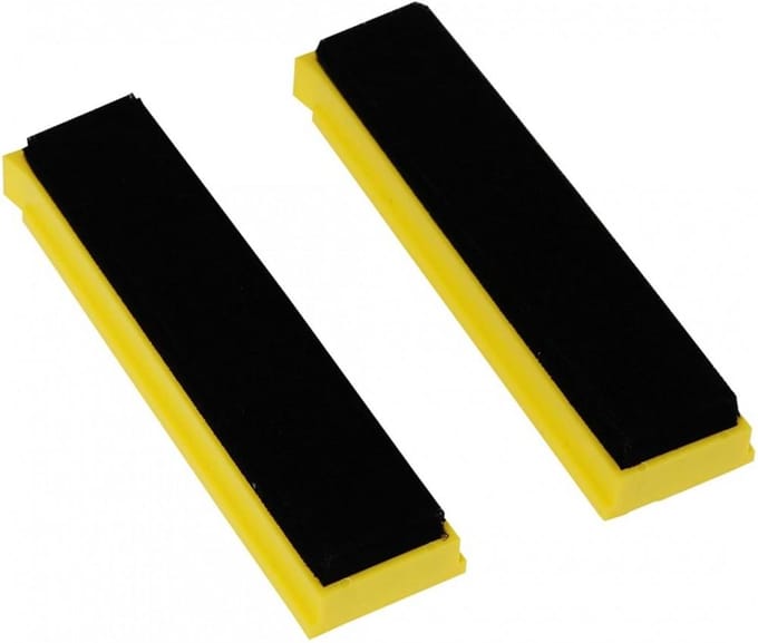 Pro-Ject Spin Clean Borstels Verwisselbare reinigingsborstels voor de handmatige LP-platenwasser SPIN CLEAN, Pro-Ject banaan gele kleur