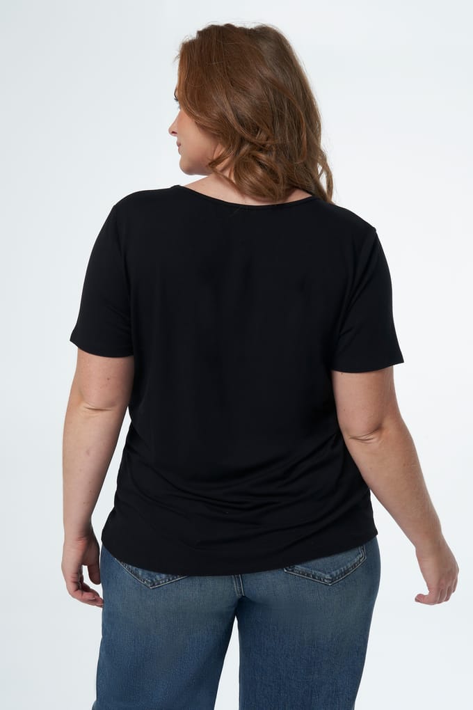 MS Mode T-shirt 2-pack T-shirts met V-hals