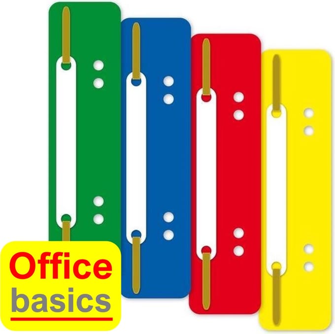 Snelhechtstrip Office Basics - PP - 100 stuks - assorti