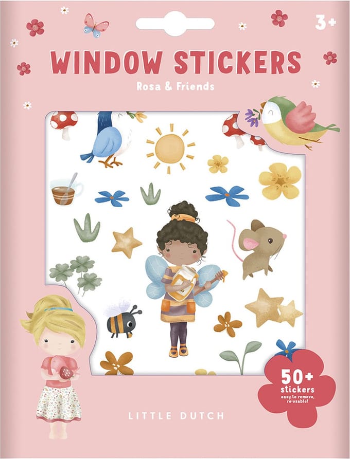 Little Dutch - Window stickers Rosa & Friends