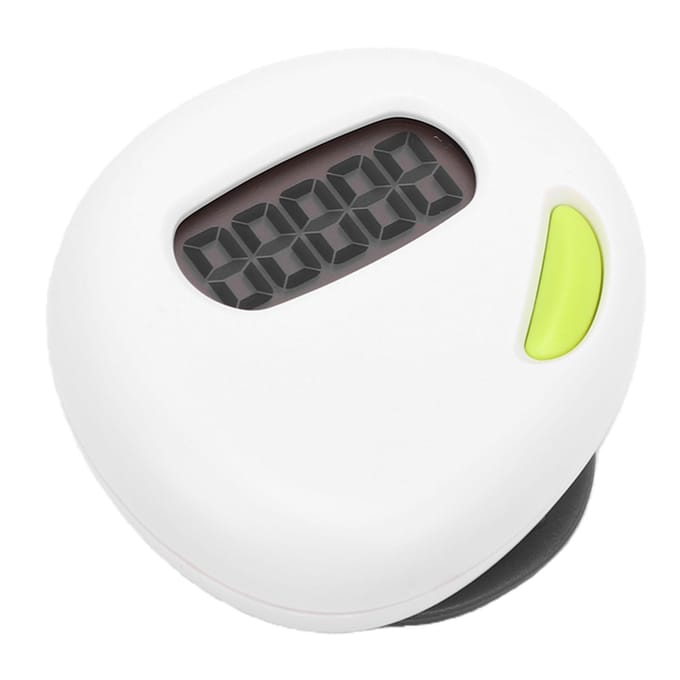 Podomètre Précis avec Clip Portable 2D pour le Sport, la Randonnée, la Marche gray