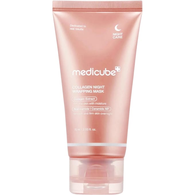 Medicube - Masque Peel-Off de Nuit Enveloppant au Collagène - Masque Raffermissant de Nuit - 75ml