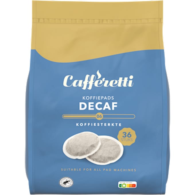 Koffiepads decaf