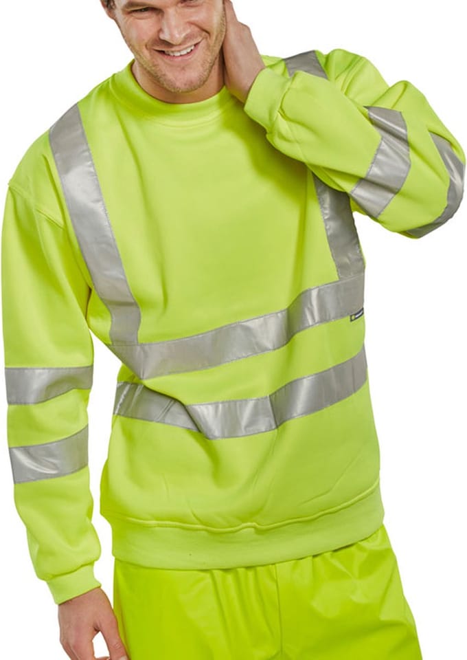 Beeswift Sweatshirt - Geel - Maat L