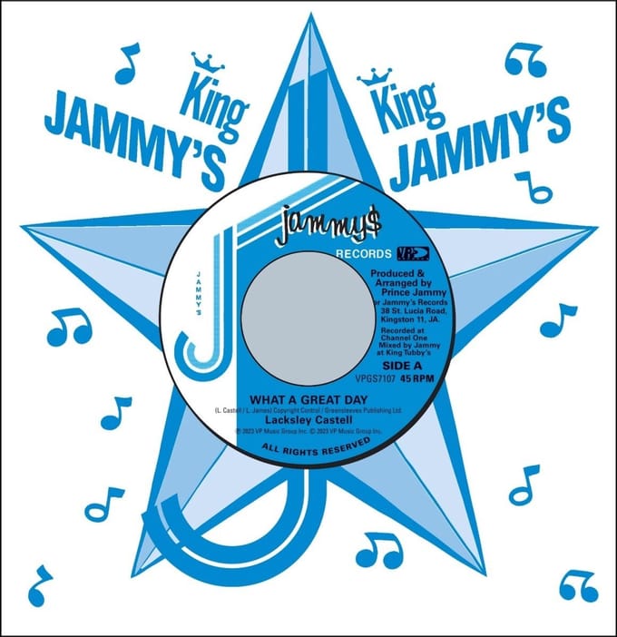 Lacksley Castell & Prince Jammy - What A Great Day / Throne Of Blood (7" Single)