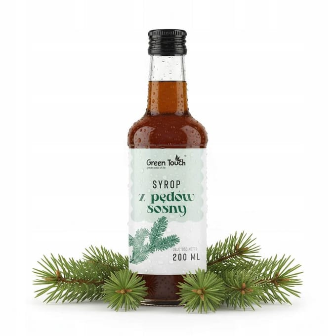 Sirop de bourgeons de pin 200 ml Sain Naturel Sans Colorants Ni Conservateurs