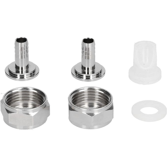 Connecteur de fût de bière en acier inoxydable Raccord Connecteur de ligne de bière Kit pour équipement de brassage gray