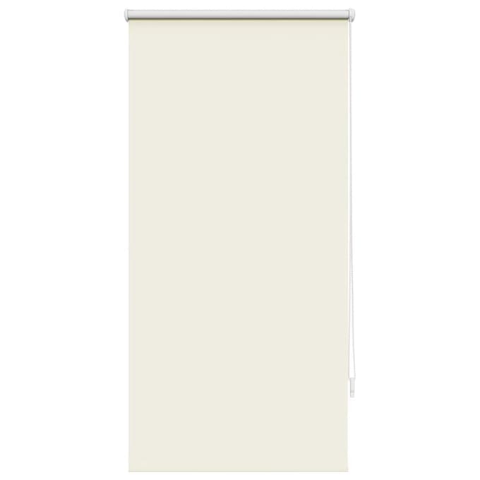 vidaXL - Rolgordijn - verduisterend - 64,4x120 - cm - gebroken - wit