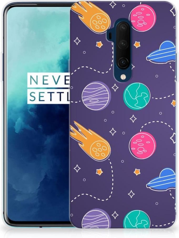 OnePlus 7T Pro Silicone Back Cover Space