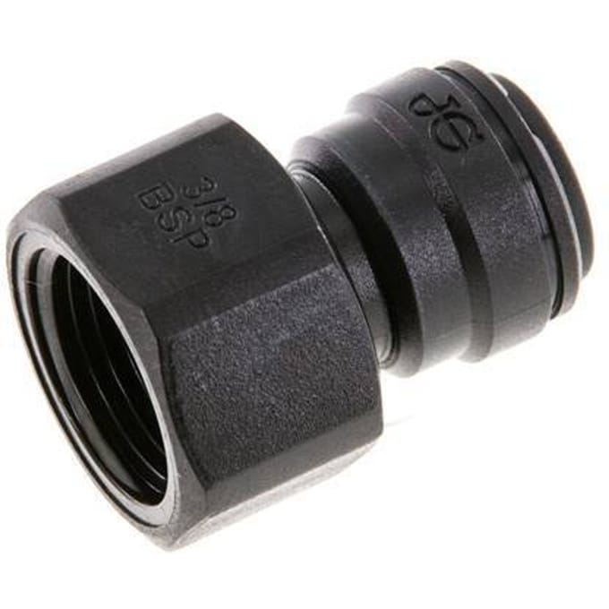 8mm x G3/8'' POM Insteekfitting Binnendraad NBR [2 Stuks]