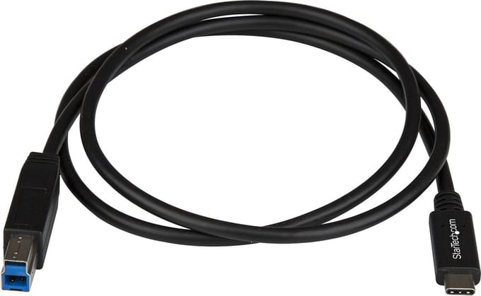 StarTech.com USB 3.1 USB-C Aan USB-B Cable - USB-C cable - 1 m