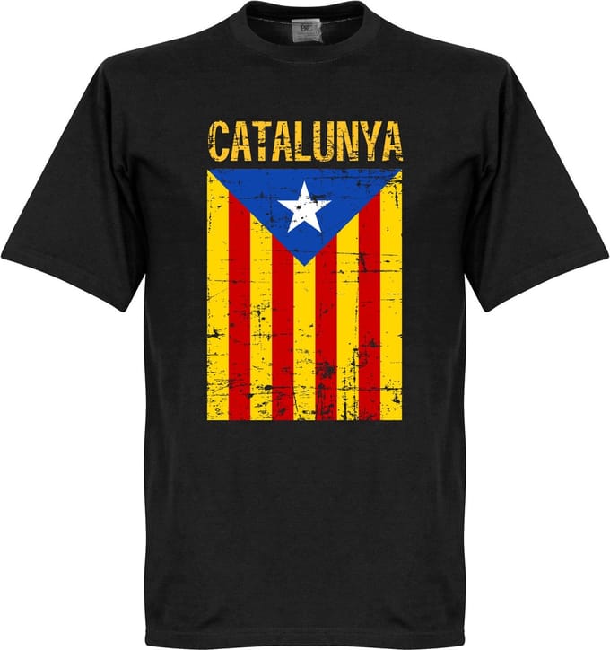 Catalonië Vintage T-Shirt - Kinderen - 92/98