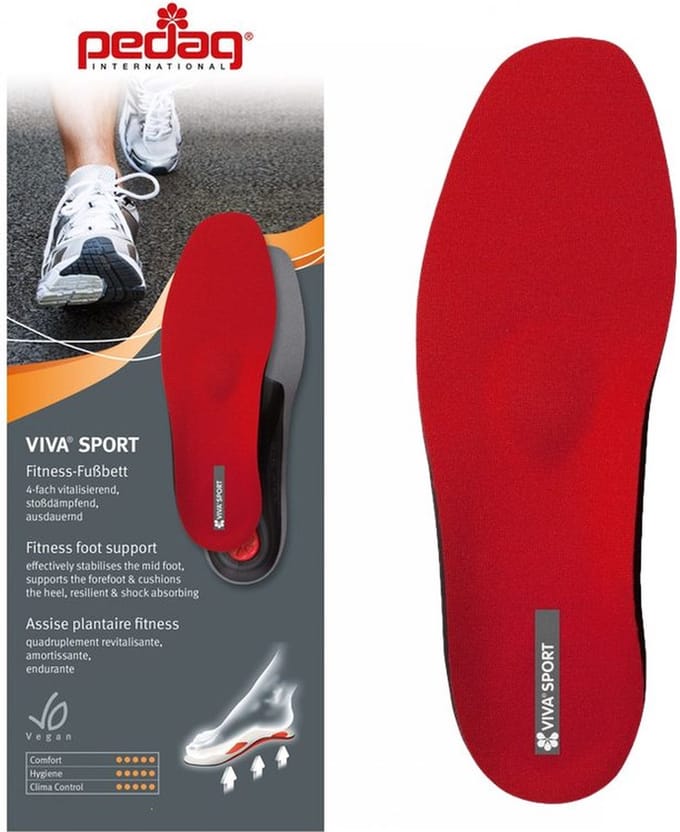 Pedag Viva sport inlegzolen | foam | maat 44