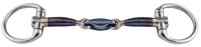 Olijfbit voor paarden Trust Sweet Iron Eggbutt Bradoon Eliptical 12