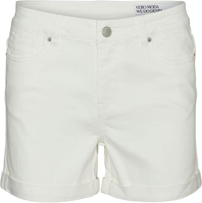Vero Moda Broek Vmluna Mr Fold Shorts Mix Ga Noos 10279489 Cloud Dancer Dames Maat - S