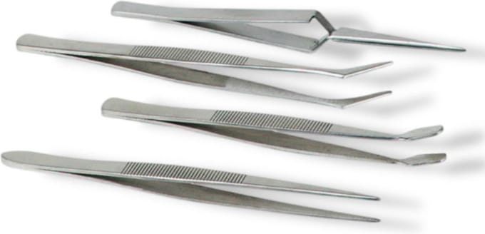 Set Van 4 Pincetten