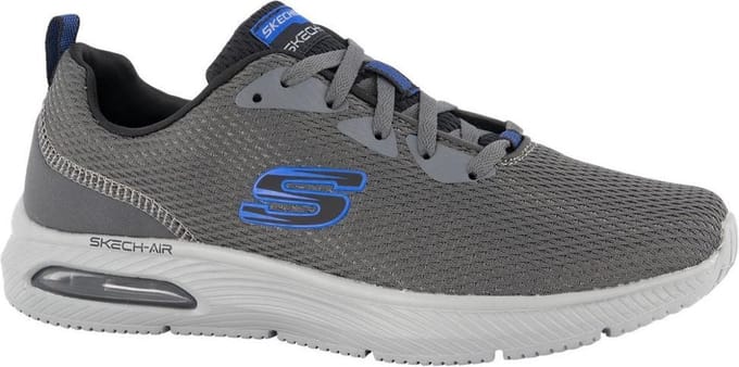Skechers Heren Grijze sneaker memory foam - Maat 44