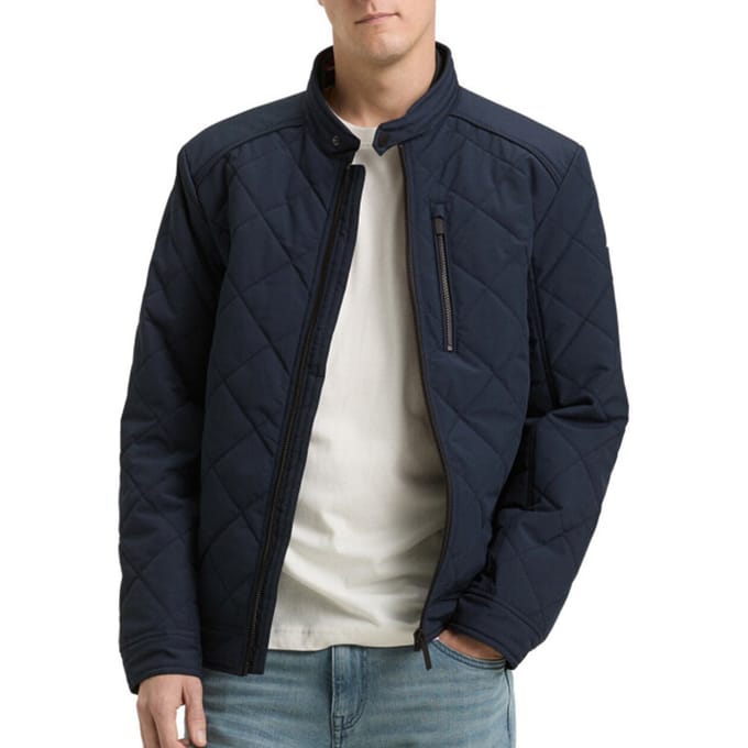 Tom Tailor - Zomerjas - Heren - 2XL-56 - Blauw - Polyester - 1049471