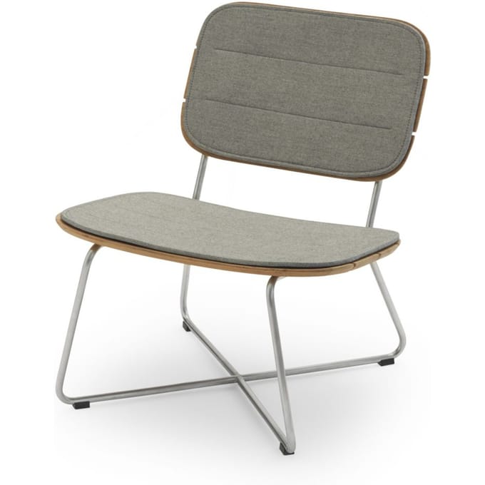 Skagerak by Fritz Hansen Kussen voor Lilium Loungestoel - grijs