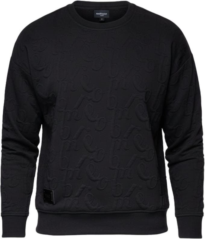 OMBRE Sweater - Loose Fit - Lange Mouw - Rits Zwart M