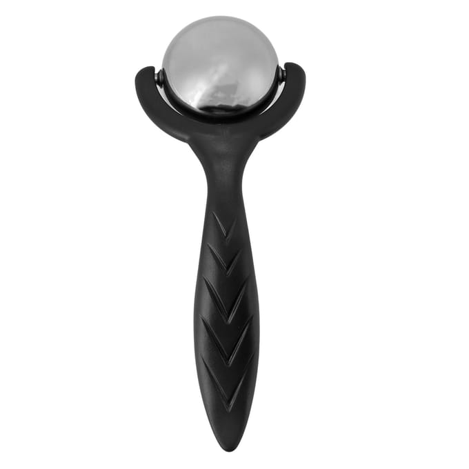 Rolmassagebal met Handvat Koud Warm Compress Temperatuurhouder 304 Roestvrij Staal IJs gray