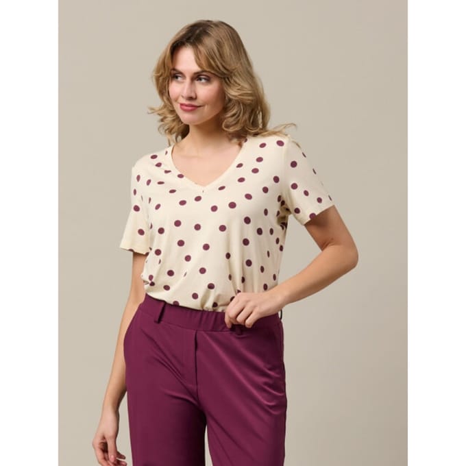 &Co Woman MARLEY DOT - Top - XL - Beige