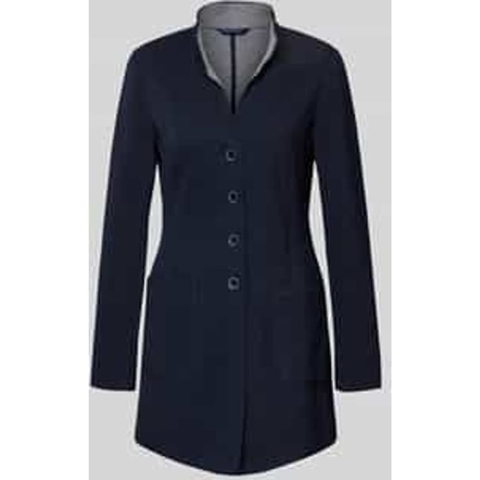Blazer met opstaande kraag en steekzakken