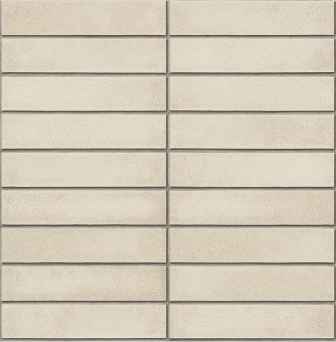 Restored Modern Brick beige behang (vliesbehang, beige)
