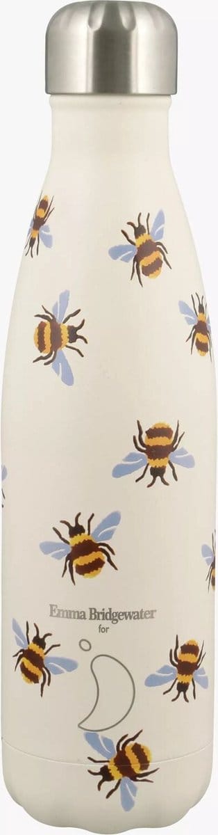 Emma Bridgewater Chilly's Bottle 500ml Bumblebee blue wing
