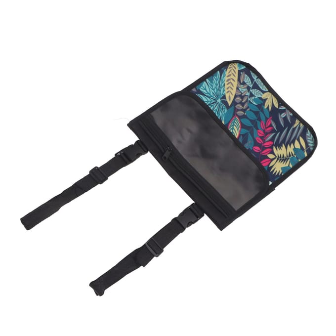 Rolstoeltas Grote Capaciteit Oxford Doek Waterdicht Stofdicht Stuurtas met Lanyard black