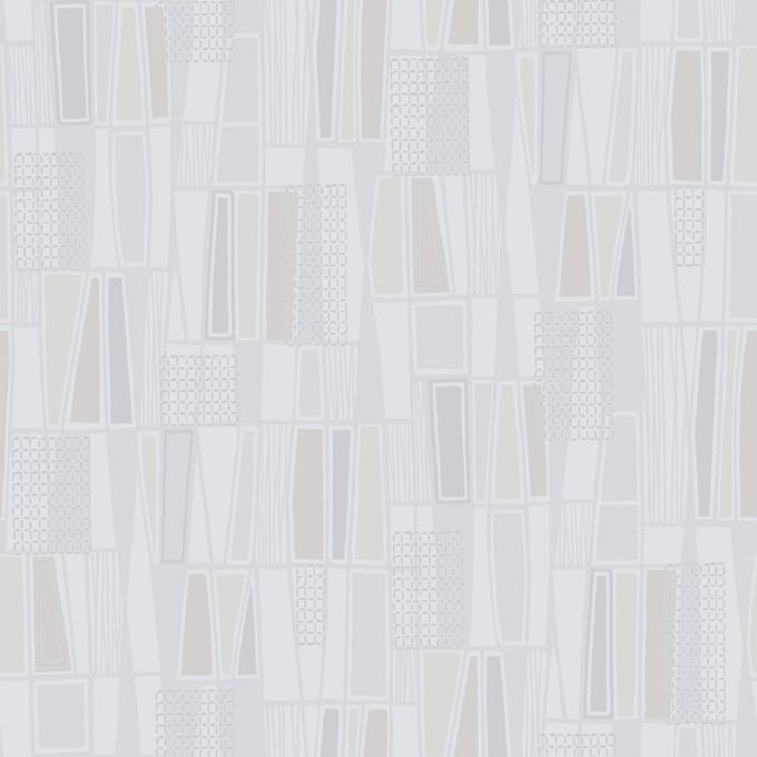 Boråstapeter Vliesbehang 5472 - Alla Tiders Hus - Abstract Beige - 53cm x 10.05m