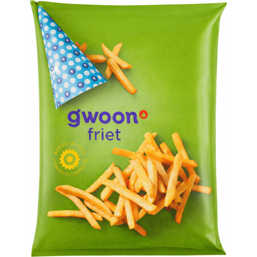 G'woon Knapperige Frieten - 2500 g