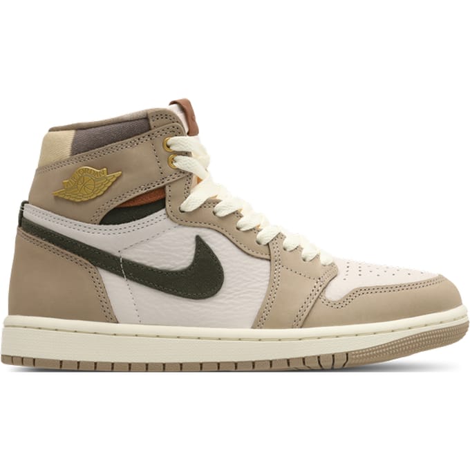 Jordan 1 Retro Sneakers Dames - Bruin - Maat 40.5 - Leer