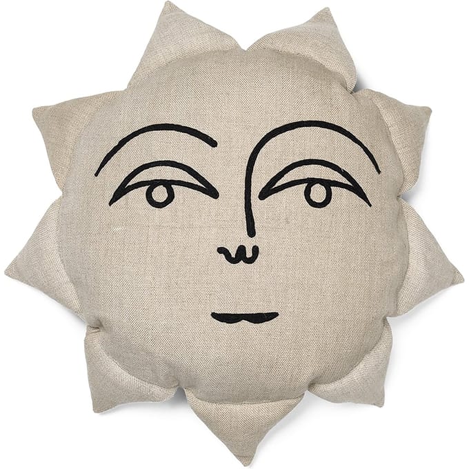 Ferm Living Sun Cushion Kussen - natuur