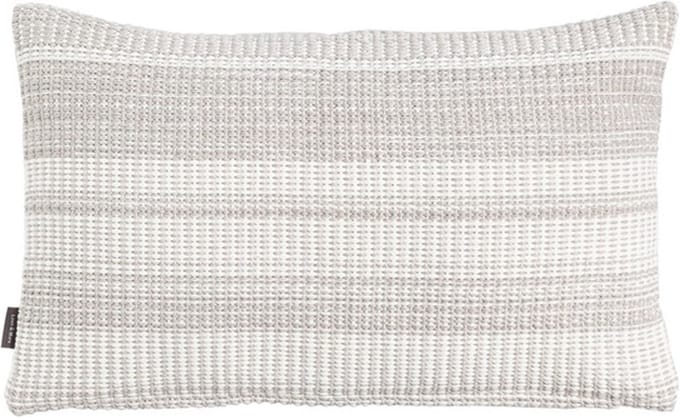 Melange Weave Licht Grijs Kussen -30 X 50