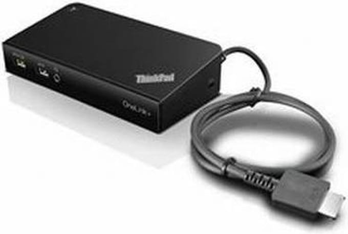 Lenovo 40A40090EU - Docking Station Laptop - Bedraad USB 3.0 (3.1 Gen 1) Type-A Zwart