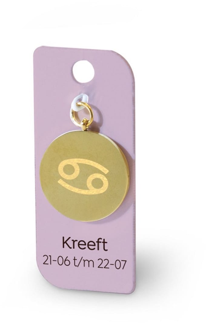 Gouden Charm - Kreeft