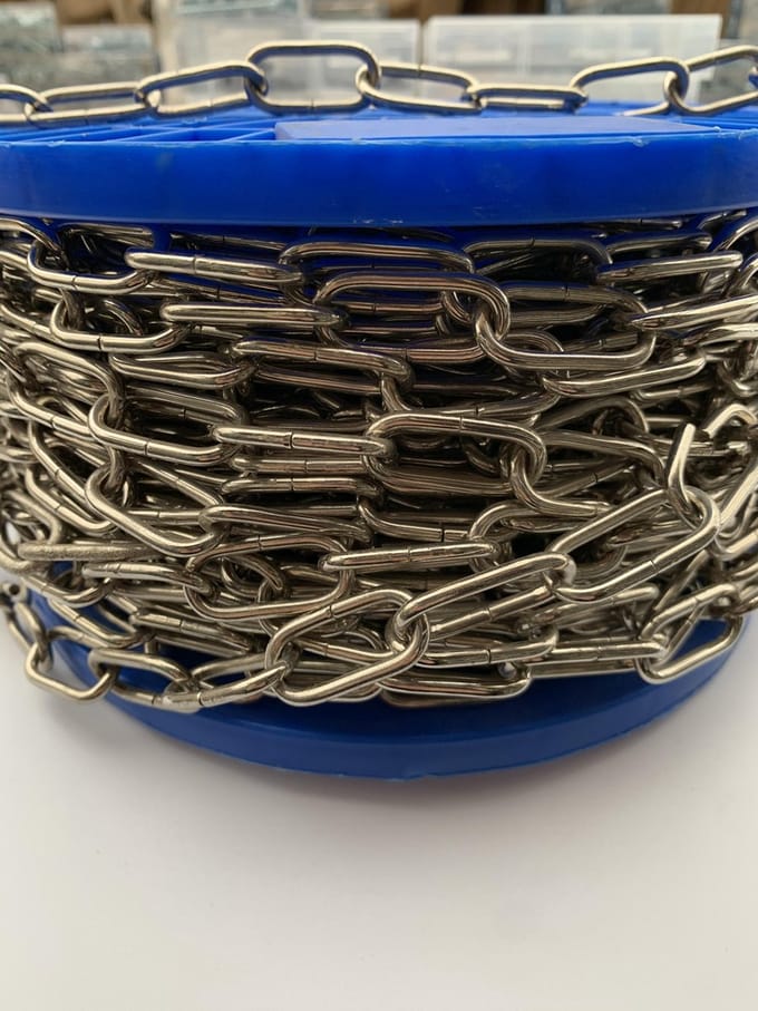 Sierketting zilver 40 meter 22x3mm vernikkeld