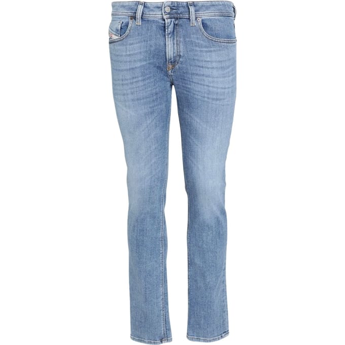 Diesel Sleenker blauwe denimjeans