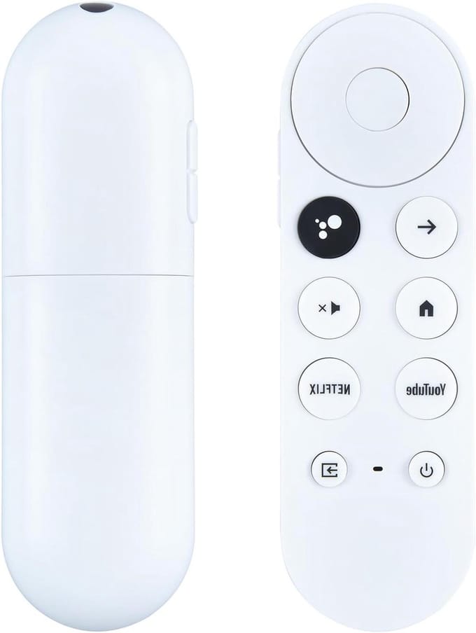 Vervangende afstandsbediening - compact ontwerp - geen programmeren nodig - geschikt voor Google TV - SnelShoppen