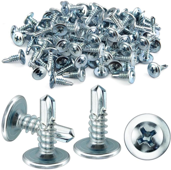 Solidchoice - Set van 100 M4.2 x 13 mm Zelftappende Schroeven voor Diverse Toepassingen