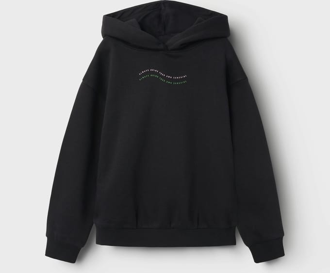 NAME IT - NKFDEVINA LS RLX SWE HOOD BRU - Meisjes - Sweaters