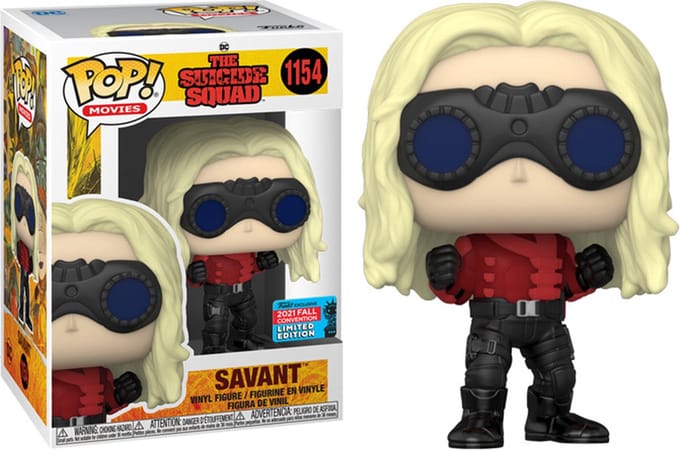 The Suicide Squad Savant NYCC 2021 Exclusivité USA Pop! Vinyle