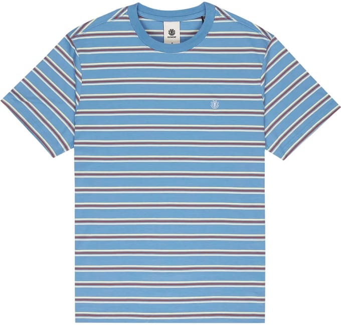Element Crail T-shirt Met Korte Mouwen Blauw S Man