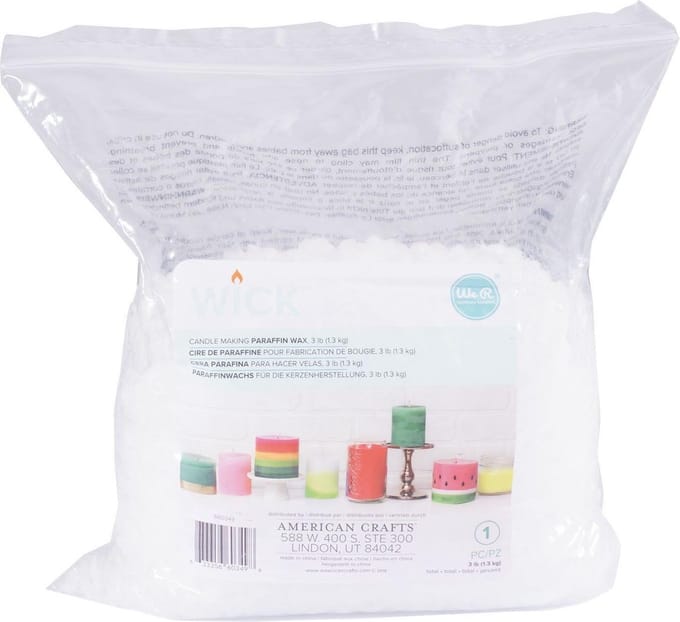 We R - Wick Kaarsen wax -  paraffine - 1.3kg