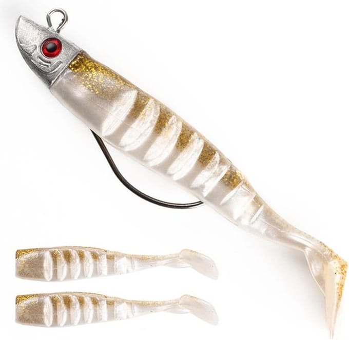 Black Minnow - Kunstaas - Visaas - 12cm - 26gram - 3 stuks