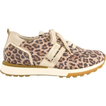 Paul Green 5392 Sneakers - Suède - Dames - Bruin - Maat 36